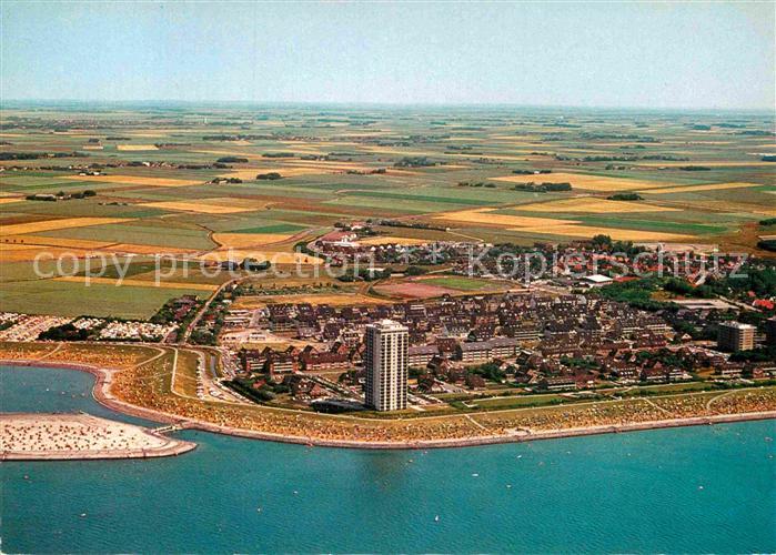 Buesum Nordseebad Fliegeraufnahme