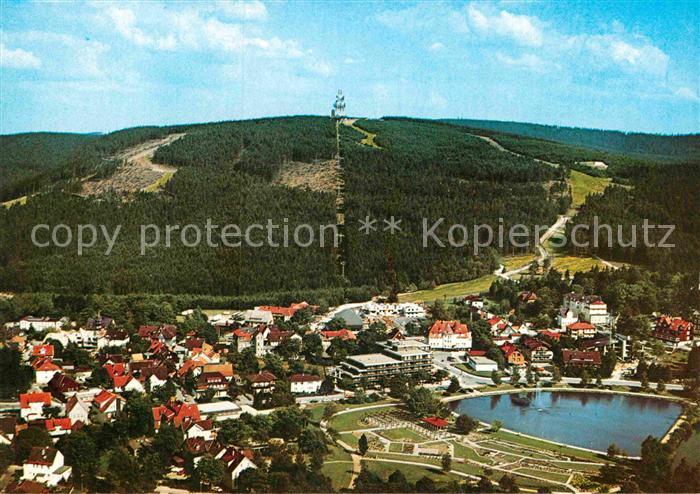 Hahnenklee-Bockswiese Harz Fliegeraufnahme