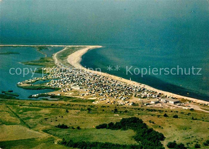 Daenschendorf Fehmarn Camping Fehmarnbelt Fliegeraufnahme