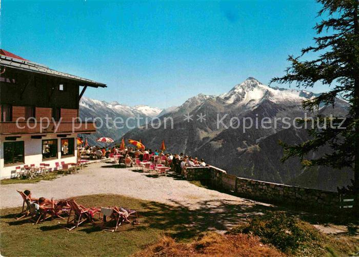 Zillertal Tirol Gschoesswandhaus Bergstation Penkenbahn