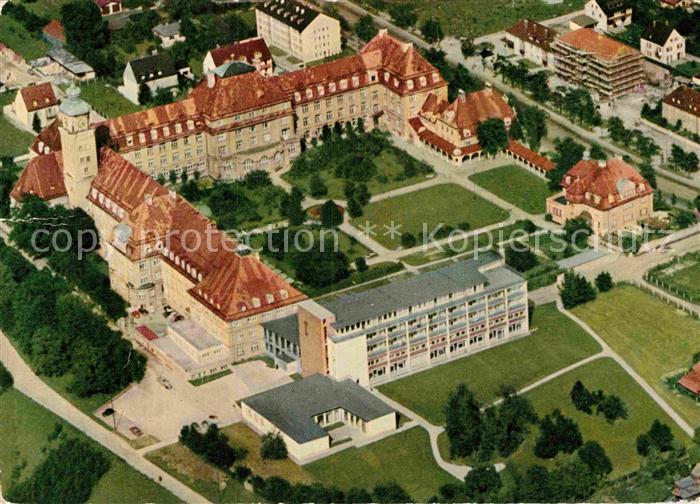 Muenchen Bayern Orthopaedische Klinik Fliegeraufnahme