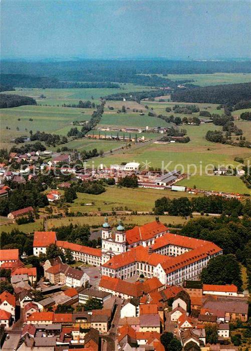 Waldsassen Cistercienser Abtei Fliegeraufnahme