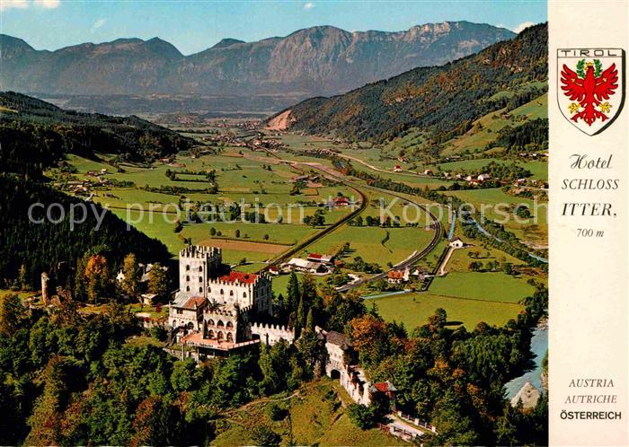 Itter Tirol Hotel Schloss Itter Fliegeraufnahme