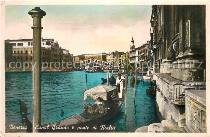 Venezia Venedig Canale Grande Rialto Bruecke