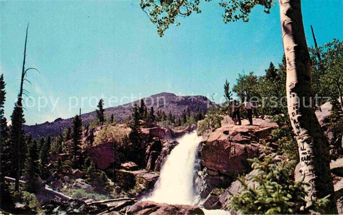 Rocky Mountain National Park Colorado Alberta Falls