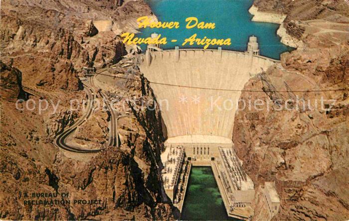 Nevada City Fliegeraufnahme Hoover Dam