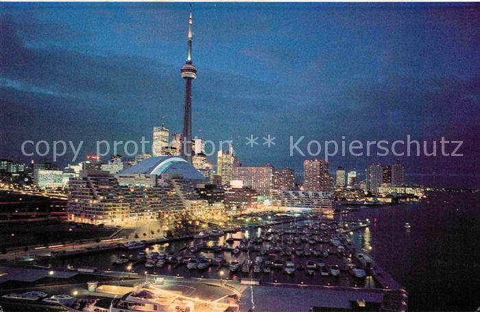 Toronto Canada Skyline bei Nacht