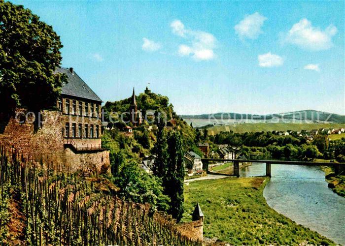 Saarburg Saar Burg und Saarbruecke