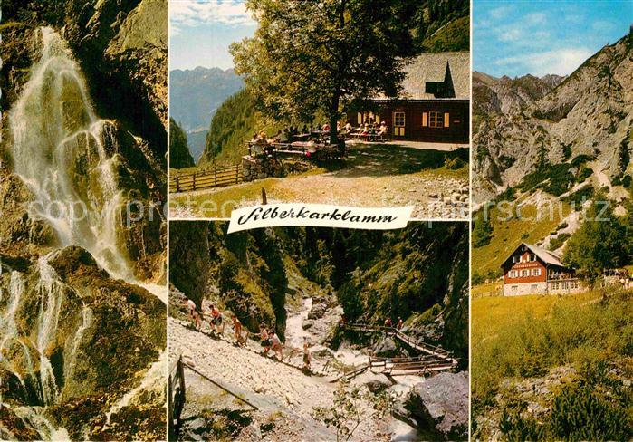Ramsau Dachstein Steiermark Schleierfall und Silberkarhuette