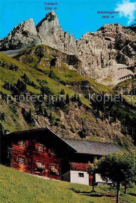 Einoedsbach Berg Trettach Maedelegabel