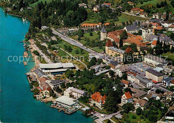 Millstatt Millstaettersee Fliegeraufnahme