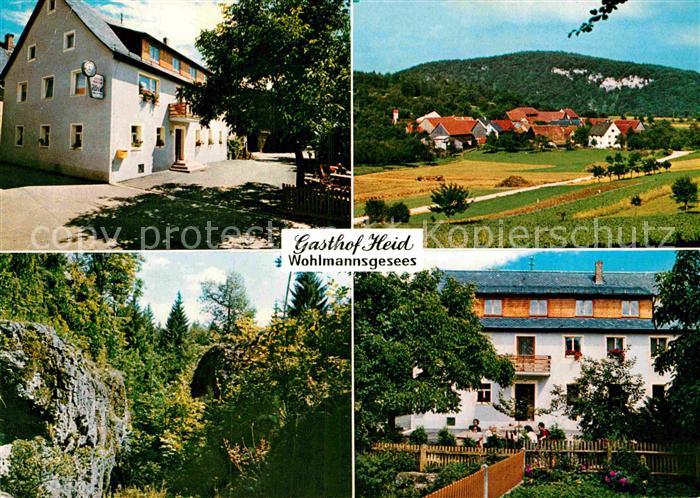Muggendorf Fraenkische Schweiz Gasthof Heid Wohlmannsgesees