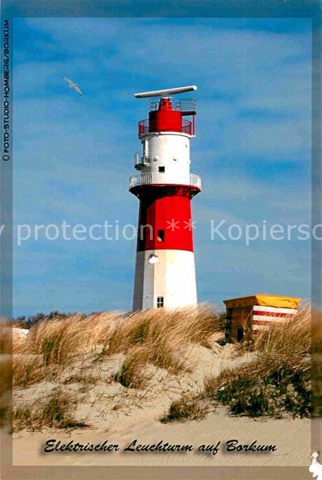 BORKUM Nordseebad Niedersachsen Leuchtturm