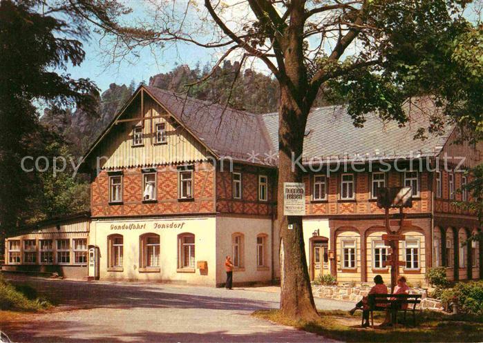 Jonsdorf Gaststaette Gondelfahrt