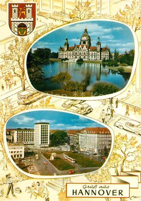 HANNOVER  CITY Schloss Teilansicht