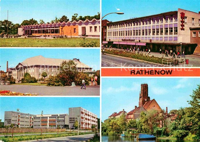 Rathenow Kaufhalle Kulturhaus Kaufhaus Magnet Havel am Schleusenweg