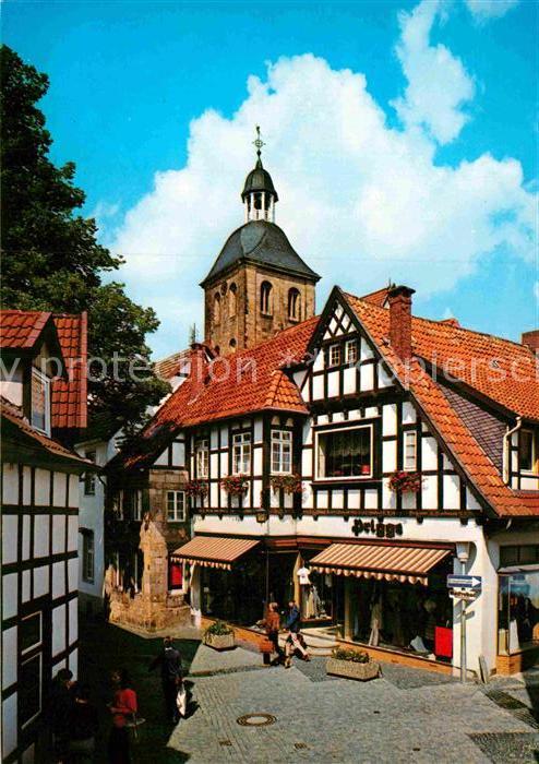 Tecklenburg Steinfurt NRW Fachwerkhaeuser Landrat Schultz Strasse