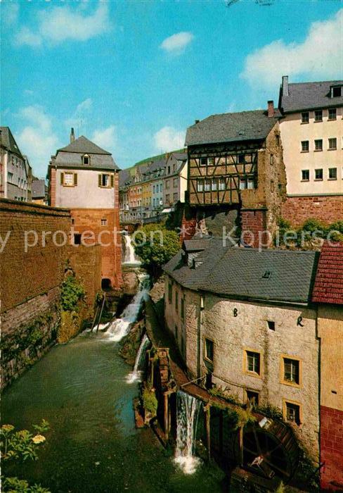 Saarburg Saar Altstadt Wasserfall