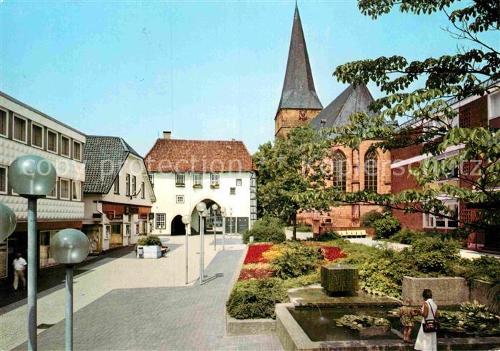 Lengerich Westfalen Rathausplatz mit Roemer