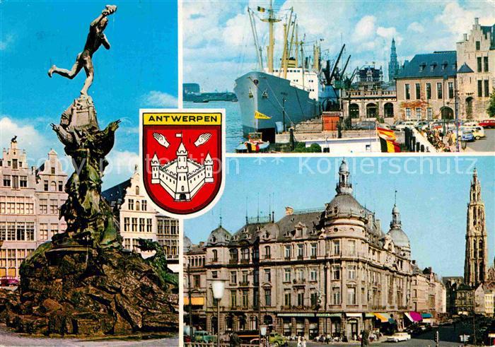 Antwerpen Anvers Hafen Denkmal Platz