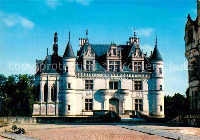 Chenonceaux Indre et Loire Chàteau Nordansicht