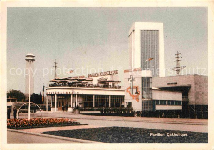 Bruessel Bruxelles Pavillon Catholique