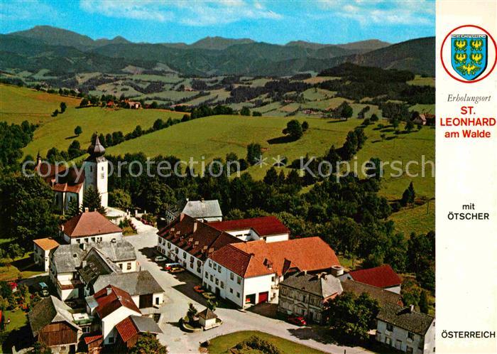 St Leonhard Walde Fliegeraufnahme
