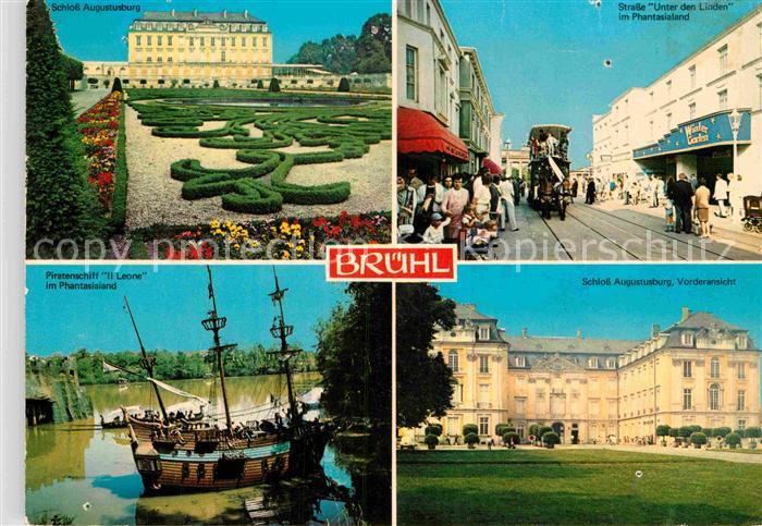 Bruehl Baden Schloss Augustusburg Unter den Linden Piratenschiff Il Leone