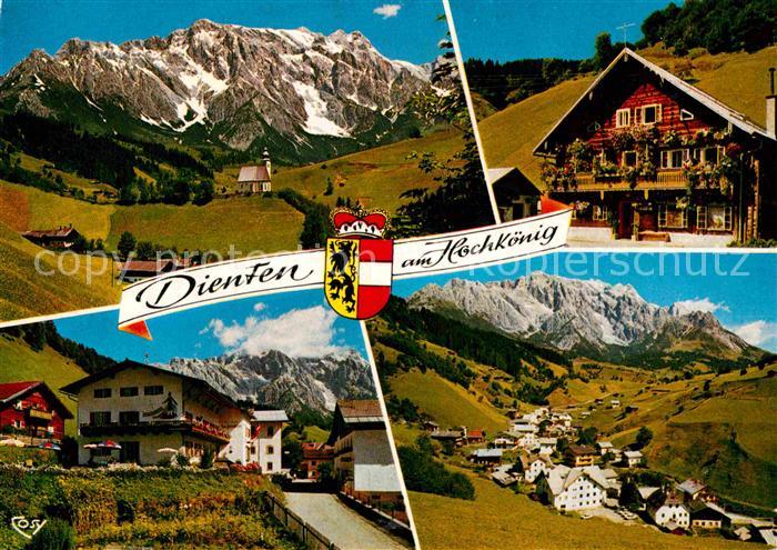 Dienten Hochkoenig Panorama Hochkoenig