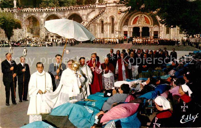 Lourdes Hautes Pyrenees Benediction des Malades