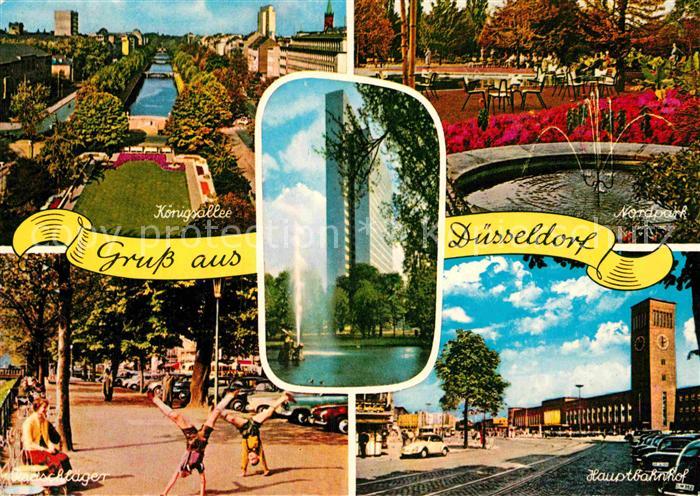 Duesseldorf Koenigsallee Nordpark Radschlaeger Hauptbahnhof