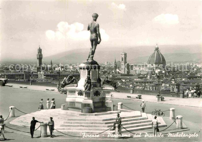 Firenze Florenz Panorama dal Piazzale Michelangelo