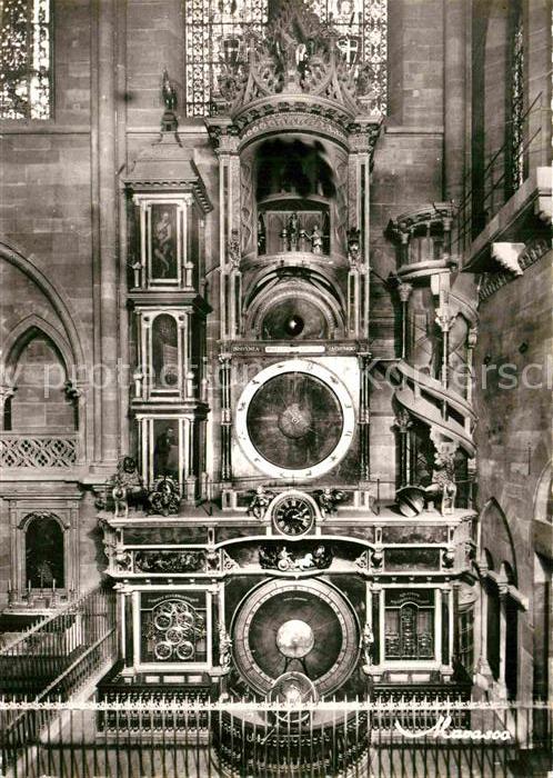 Strasbourg Alsace La Cathedrale Horloge Astronomique