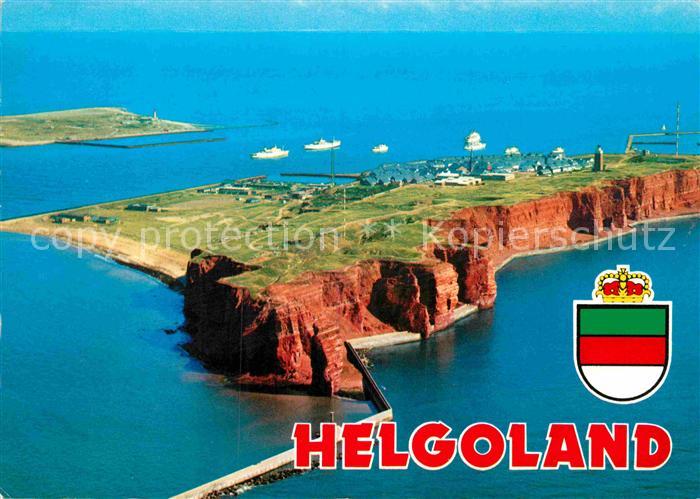 Helgoland Fliegeraufnahme