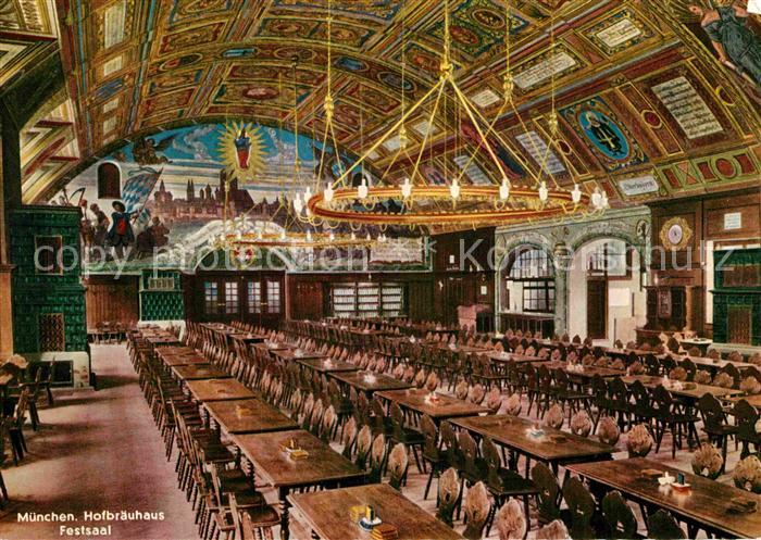 Muenchen Bayern Hofbraeuhaus Festsaal