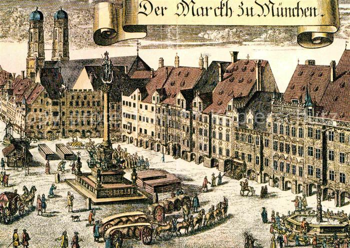 Muenchen Bayern Der Markt