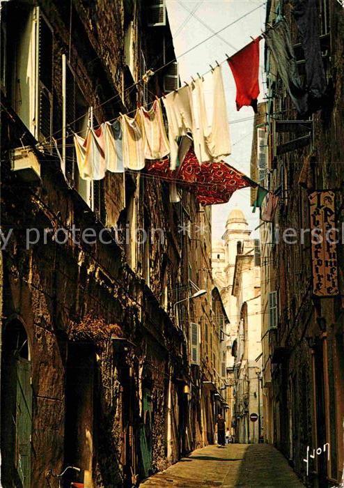 Bastia Hotel de Ville une Rue pittoresque menant a la Cathedrale Saint Jean