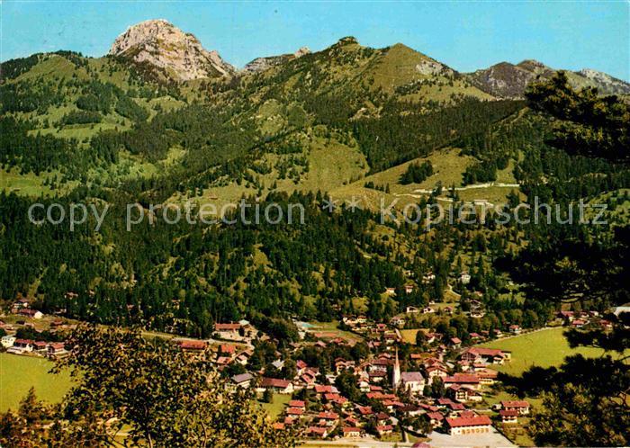 Bayrischzell mit Wendelstein