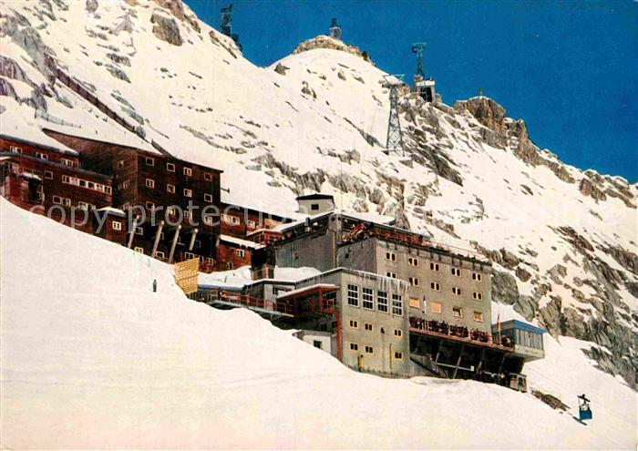 Zugspitze Bayerische Zugspitzbahn Hotel Schneefernerhaus