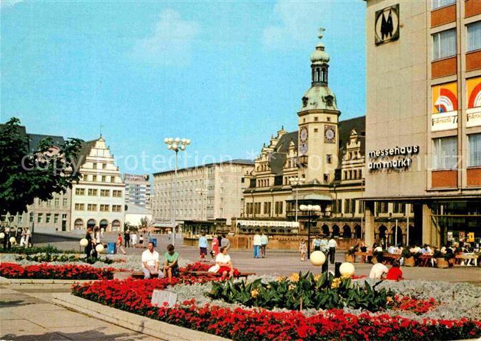 LEIPZIG Sachsen Markt und Altes Rathaus