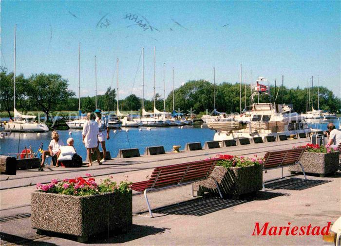 Mariestad Promenade Hafen