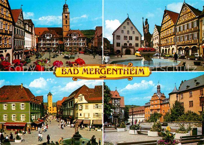 Bad Mergentheim Marktplatz Brunnen