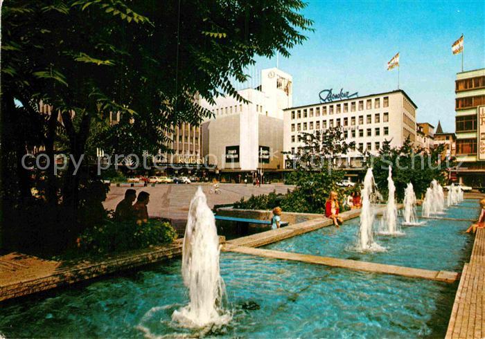 Essen Ruhr Kennedyplatz Wasserspiele