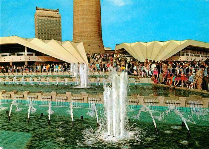 BERLIN  CITY Kaskaden am Fernseh und UKW Turm