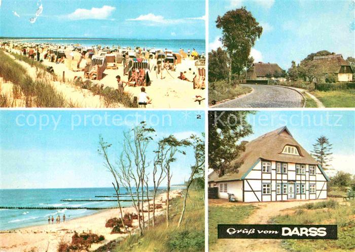 Darss Region Ostsee Prerow Weststrand Born Wieck Friesenhaus