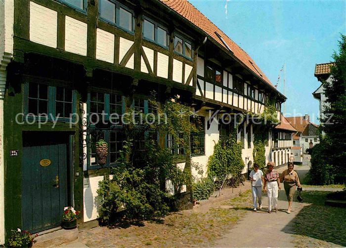 Flensburg Der Kuenstlerhof Norderstrasse