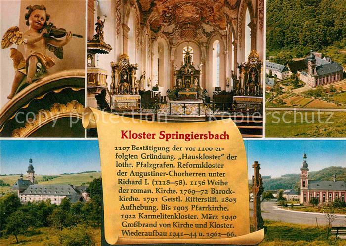 Springiersbach Karmelitenkloster Springiersbach Inneres Fliegeraufnahme
