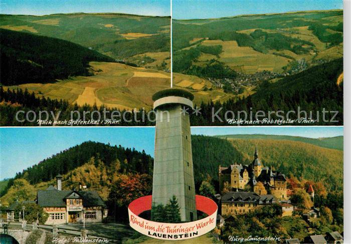 Ludwigsstadt Graefenthal Probstzella Hotel Falkenstein Burg Lauenstein Aussichts