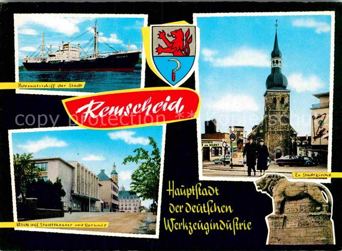 Remscheid Patronatsschiff der Stadt Staatstheater Rathaus Ev Stadtkirche