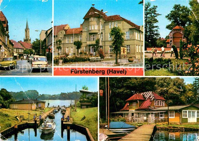 Fuerstenberg Havel Thaelmann Strasse Rathaus Park des Friedens Havelschleuse Gas